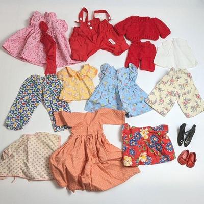 Lot of Vintage Doll Clothing for 14-18 inch Dolls