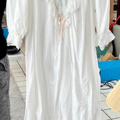 Vintage cotton nightgown