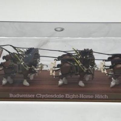 Budweiser Clydesdales Eight-Horse Hitch Miniature