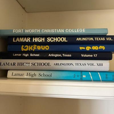 Lamar and Fort Worth christian college yearbook