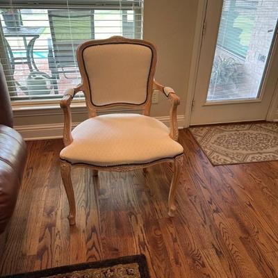 French country arm chair