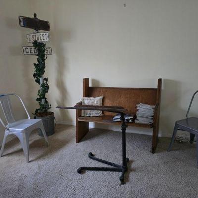 Cast iron table is sold