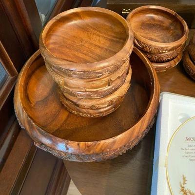 Wooden salad set from Philippines