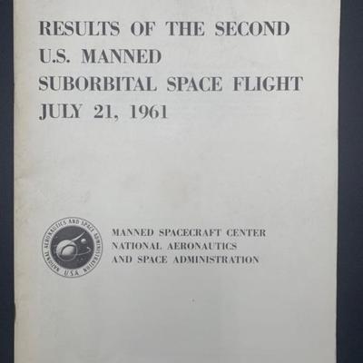 NASA - RESULTS OF 2nd MANNED SUBORBITAL SPACE FLIGHT - 1961