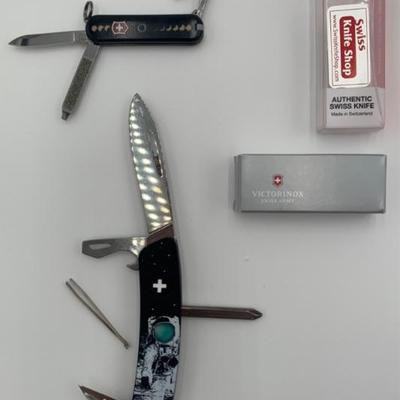 Moon Pocketknives from Swiza & Victorinox - New