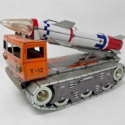 Daiya Rocket Transport & Launch Vehicle Toy - 1965