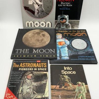 Space Books for Young Folks - 6 Hardcovers