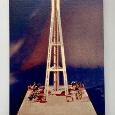 1962 Seattle World's Fair Space Needle Souvenir Model - Unused