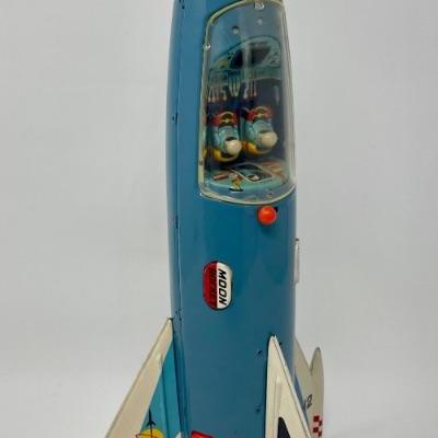 Yonezawa XM-12 Moon Rocket Toy - Vintage RARE