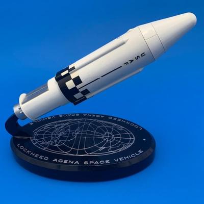 Lockheed Agena Space Vehicle - Topping Model - Vintage