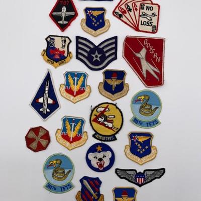 Military Patches Used & Not - Vintage!
