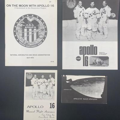 Apollo 16 Bundle - Flight Awareness, Launch Info + Technical Brochures