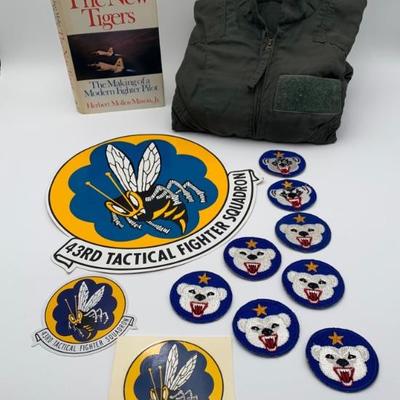 Fighter Jet Fantasy - Real USAF Flight Suit, Decals, Patches & Book