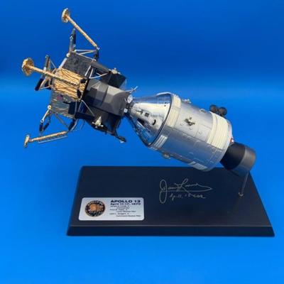 Apollo 13 Model - Astronaut Signed: James Lovell - Danbury Mint