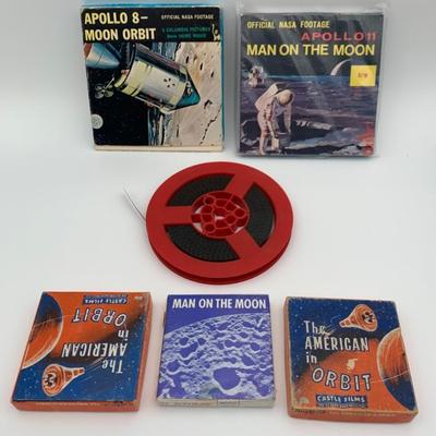 Super 8 Moon Landing/Orbit Movies - Vintage 	Six Super 8 movie...