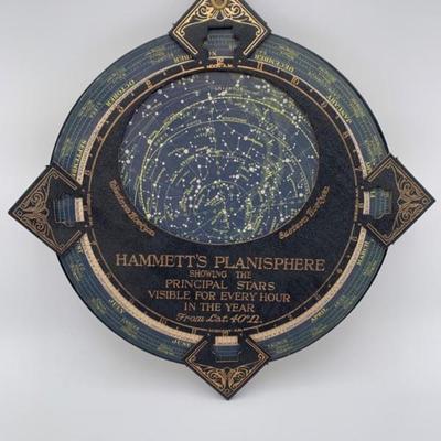 Hammett's Planisphere - Star Chart - Early 1900s