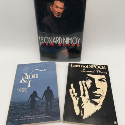 Nimoy Book Trio - I AM NOT SPOCK, YOU & I, and I AM SPOCK