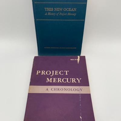 NASA - PROJECT MERCURY Book Duo - 1960s