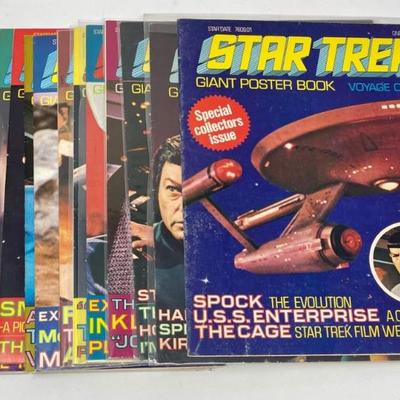 22 Star Trek Giant Poster Books + Duplicate Issues