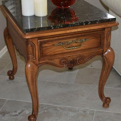 Thomasville Marble Top Table
