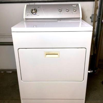 DILA208 Whirlpool Electric Dryer	Whirlpool Dryer with commercial quality, super capacity plus 8 cycles and 4 temperatures. Lint tray is...