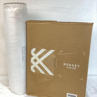 DILA114 NEW Redkey Self Inflating Queen Air Mattress W/Pillow	Open box but bed remains sealed in original packaging. Measurements listed...
