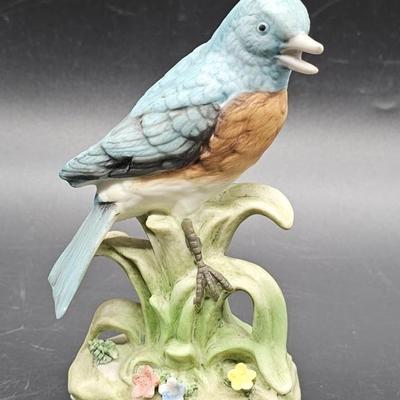 Vintage Ceramic Bisque 4.5in Bird Figurine