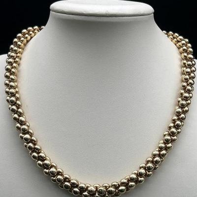 18K Gold Necklace - Italy Total Wt. 80.1g