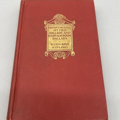 Antique Rudyard Kipling Book, Published 1899