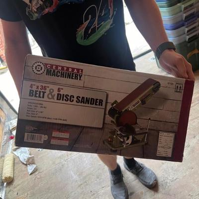 Belt & Disc Sander 