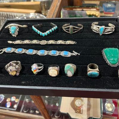 Native American sterling silver jewelry
