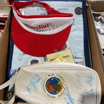 Autographed Golf items