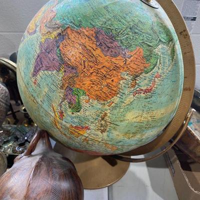 vintage globe
