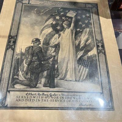 WWI Liberty bonds poster