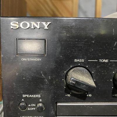Sony stereo equipment