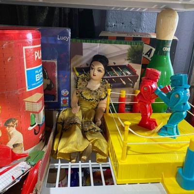 vintage toys and dolls