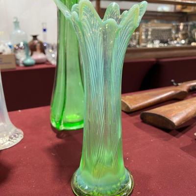 Uranium Glass vase