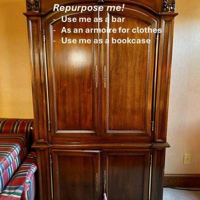 Lots of options! Repurpose this cabinet!