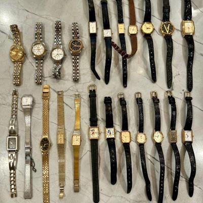 More than 20 women's watches