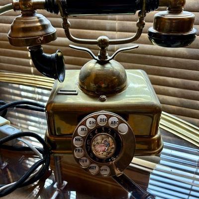 Vintage phones and other household items