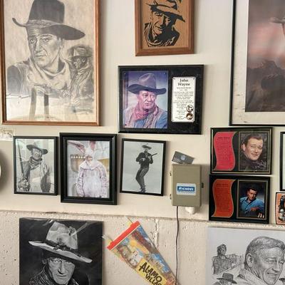 John Wayne memorabilia