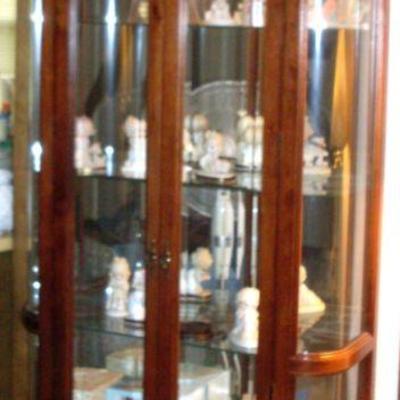 2ND LIGHTED DISPLAY CABINET