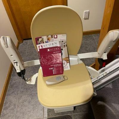 Stair Lift by Acorn, this stair lift is in like new condition, immaculate piece.  Tried it out, it works.