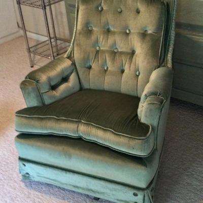 Retro green chair