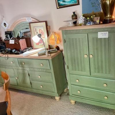 Dresser and chest