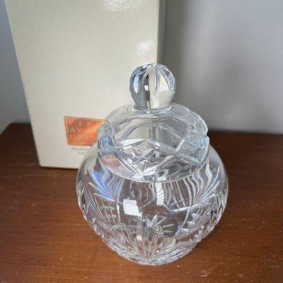 Crystal Lidded Jar