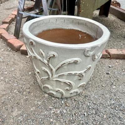 Large Clay Flower Pot