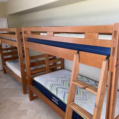 Pair of bunk beds 