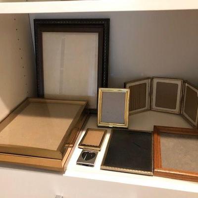 Assortment of photo frames $1 each