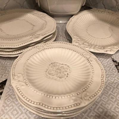 Second picture of China set showing closer image of beautiful pattern! 